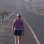 Walking the Trans American H'wy to Maria Reiche Lookout, Nasca Lines, Peru