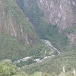 View from machu picchu 2013
